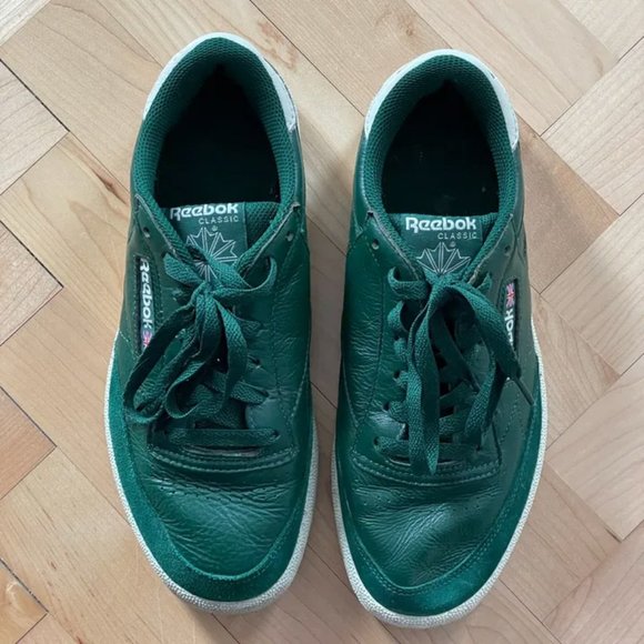 Green Reebok Classic sneakers - Picture 3 of 4